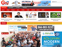 Tablet Screenshot of guneydogutv.com